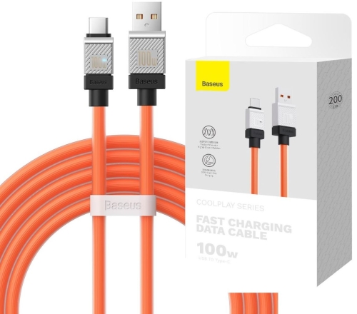 Kabel USB - USB-C 2m 100W orange BASEUS CoolPlay_7.jpg
