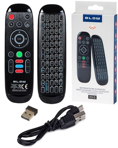 Klawiatura Bezprzewodowa Smart TV z Pilotem KS-5_5.jpg