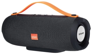 Głośnik Bluetooth 2x 5W AUX FM SD BS-023 czarny
