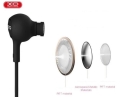 Słuchawki dokanałowe przewodowe XO S6 czerwone_3.jpg