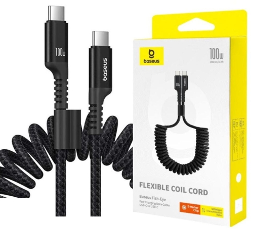 Kabel USB USB-C 1m 100W BASEUS Fish-Eye w oplocie_5.jpg