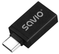 Adapter USB do USB-C OTG czarny SAVIO AK-80_1.jpg