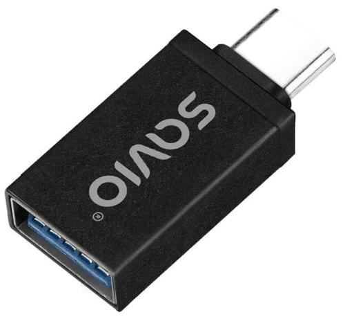 Adapter USB do USB-C OTG czarny SAVIO AK-80_0.jpg