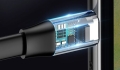 Kabel USB - USB-C czarny 0,23m 5A BASEUS płaski_3.jpg