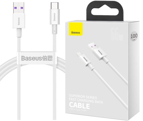 Kabel USB - USB-C biały 1m 66W BASEUS Superior_7.jpg