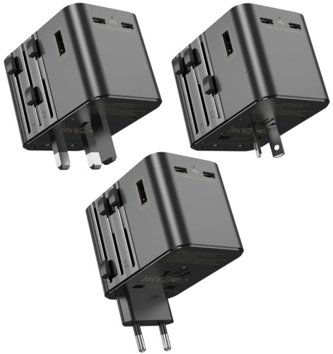 JELLICO uniwersalny adapter podróżny S9 PD 2xUSB-C + 1xUSB 3.4A Max 2500W Czarny_8.jpg