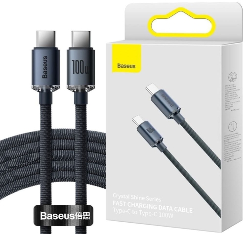 Kabel USB-C USB-C PD 100W 2m BASEUS czarny_6.jpg