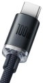 Kabel USB - USB-C 2m 100W czarny BASEUS Cryst_2.jpg