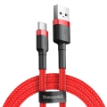 Kabel USB - USB-C czerwony 0,5m 3A BASEUS Cafule_14.jpg