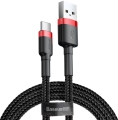 Kabel USB USB-C czerwono-czarny 1m 3A BASEUS Caful.jpg