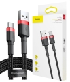 Kabel USB - USB-C czerwono-czarny 2m BASEUS Cafule_1.jpg