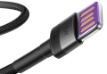 Kabel USB - USB-C szaro-czarny 1m 5A BASEUS Cafule_0.jpg