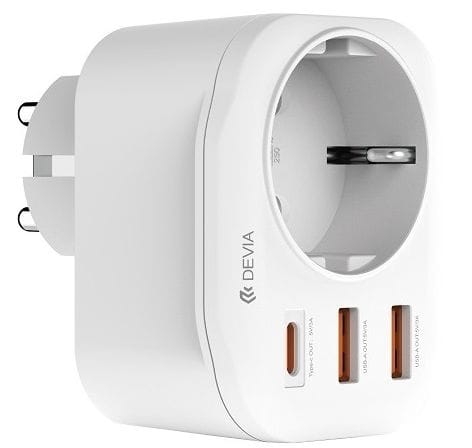 Gniazdo siec. + Ładowarka USB + 2x USB-C DEVIA.jpg
