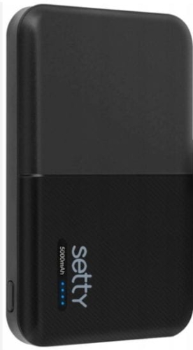 Power Bank 5000 mAh Setty Czarny.jpg