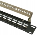 Panel pusty 19 1U, 24 porty na Keystone STP na FTP_1.jpg