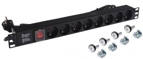 Listwa zasilająca RACK 19 8 gniazd, kabel 1,8m_1.jpg
