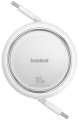Kabel USB-C USB-C PD 100W 1m BASEUS zwijany biały.jpg