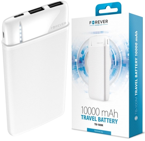 Power Bank 10000 mAh Forever TB-100M Biały_4.jpg