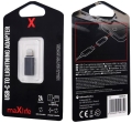 Adapter USB-C do lightning czarny Maxlife_1.jpg