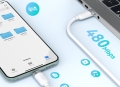 Kabel USB-C do USB-C PD 65W 1m BWOO biały_7.jpg