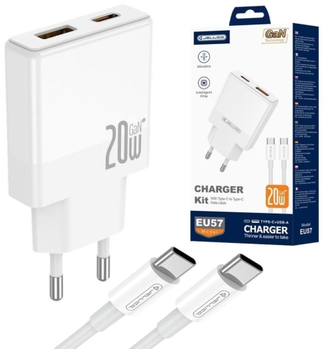 Ładowarka siec. USB-C PD 20W USB QC EU57 + kabel C_0.jpg