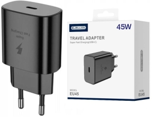 Ładowarka sieciowa 1x USB-C PD 45W JELLICO EU45