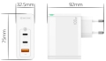 Ładowarka sieciowa USB + 2x USB-C PD 100W C118_2.jpg
