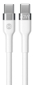 Kabel USB-C USB-C PD 60W 1m Forever Flexible biały_2.jpg