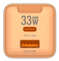 Ładowarka siec. USB-C PD 33W USB 3.0 EU55 orange_0.jpg