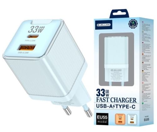 Ładowarka siec. USB-C PD 33W USB 3.0 EU55 blue_5.jpg