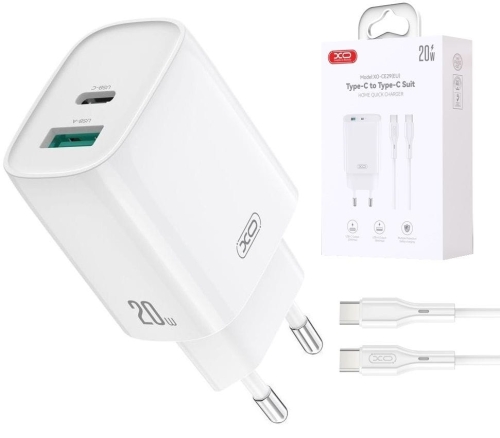 Ładowarka sieciowa USB USB-C PD 20W QC XO CE29_11.jpg