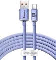 Kabel USB - USB-C 2m 100W fioletowy BASEUS Crystal.jpg