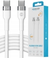 Kabel USB-C USB-C PD 60W 2m Forever Flexible biały_0.jpg