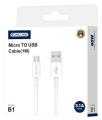 Kabel USB-A na micro USB 1m 3.1A biały B1 JELLICO.jpg