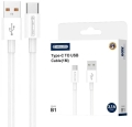 Kabel USB-A na USB-C 1m 3.1A biały B1 JELLICO_2.jpg