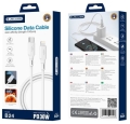 Kabel USB-C na Lightning 1m 30W biały B24 JELLICO.jpg