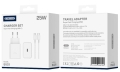 Ładowarka siec. USB-C PD 25W EU25 Biała + Kabel C.jpg