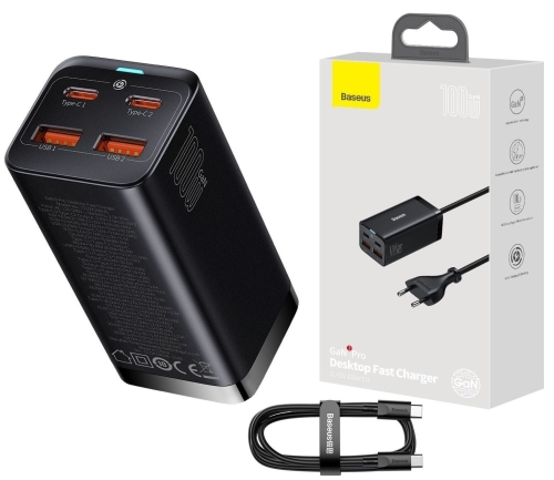 Ładowarka 2x USB 2x USB-C PD 100W GaN3 BASEUS_8.jpg