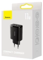 Ładowarka siec. 3x USB 17W czarna BASEUS Compact_8.jpg