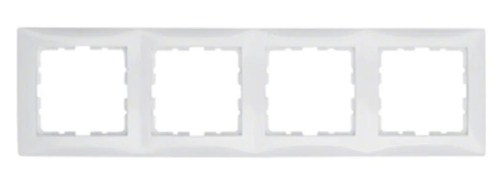 Ramka poczwórna B. KWADRAT Śnieżnobiały BERKER.jpg