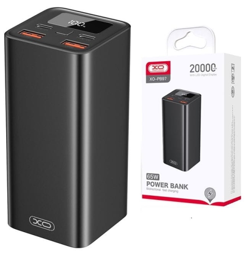 Power Bank 20000 mAh 65W XO PB97 czarny_6.jpg
