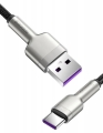Kabel USB - USB-C zielony 0,25m 66W BASEUS Cafule_1.jpg