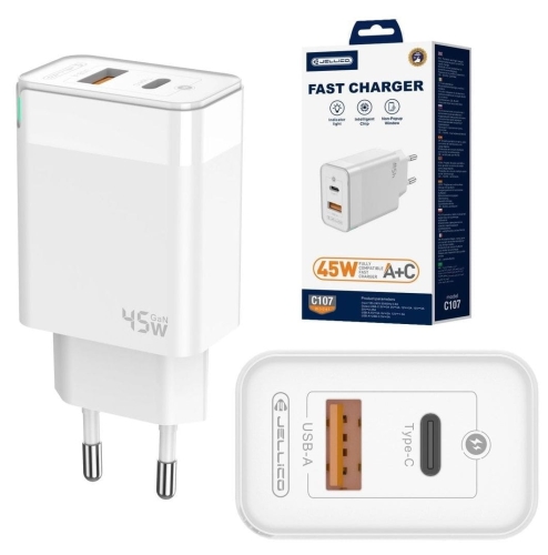 Ładowarka siec USB QC 3.0 +  USB-C GaN PD 45W C107_3.jpg