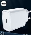 Ładowarka sieciowa 1x USB-C PD 20W Biała C8_3.jpg
