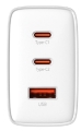 Ładowarka siec BASEUS Cube 65W 2xUSB-C USB biała_2.jpg