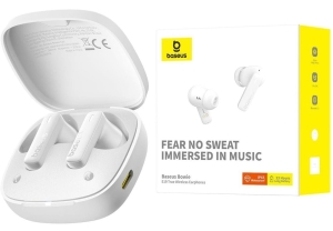 Słuchawki Bluetooth BASEUS Bowie E19 białe