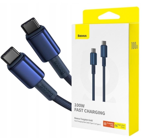Kabel USB-C - USB-C PD 100W 2m BASEUS Niebieski_0.jpg