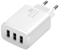 Ładowarka siec. 3x USB 17W biała BASEUS Compact_0.jpg