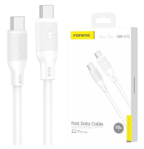 Kabel USB-C na USB-C 1m 100W FONENG X80-C _1.jpg