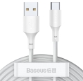 Kabel USB - USB-C 1,5m 5A biały dwupak BASEUS.jpg